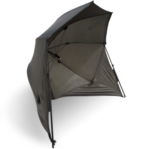 Carp Fishing Shelter Brolly Umbrella System Waterproof Storm Poles