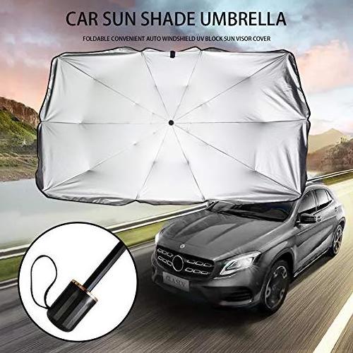 UV Protection Car Umbrella Tents Portable Car Window Solar Sunshade Umbrella