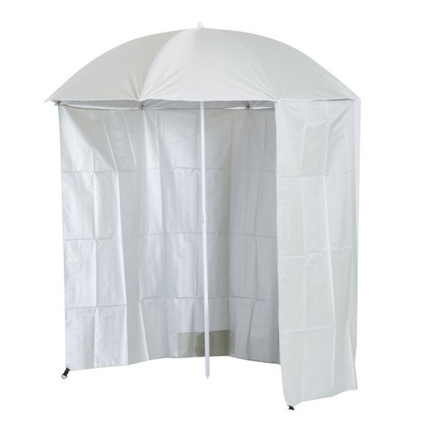 Top Tilting Fishing Umbrella/Brolly Shelter With Sides and Windows