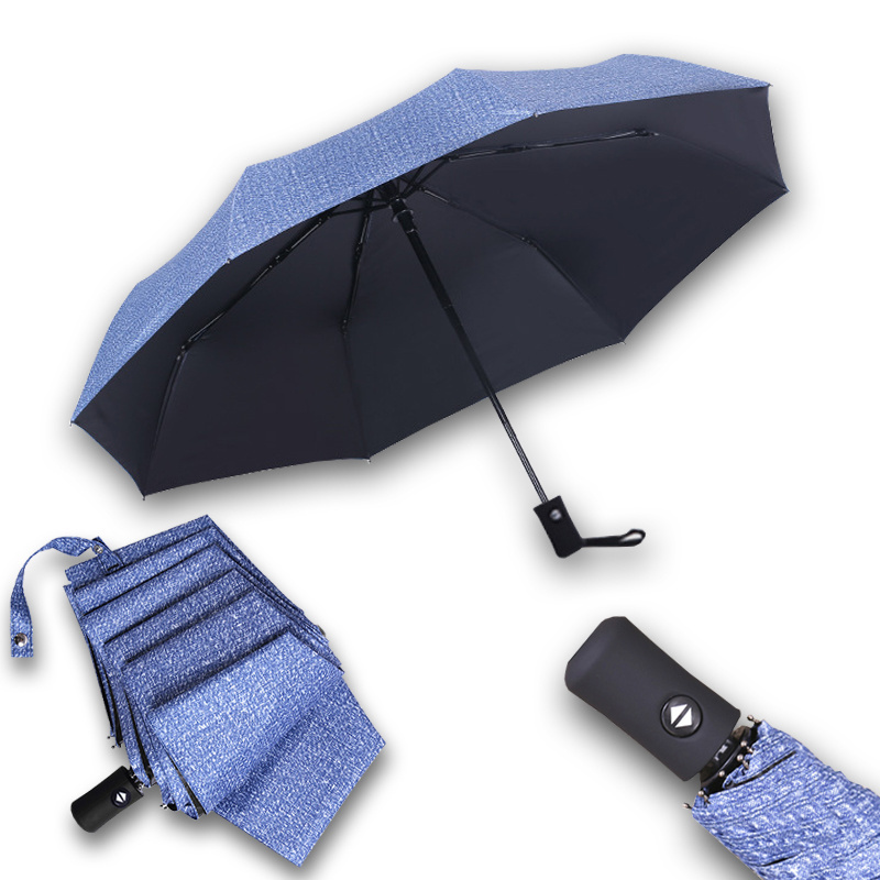 Compact Travel Umbrella Windproof Collapsible Auto Folding Mini Small Umbrella