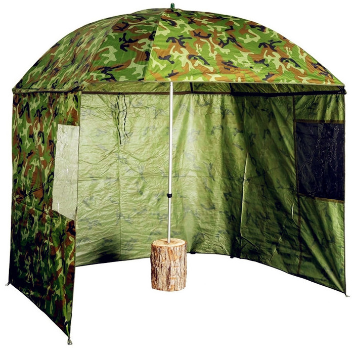 Giants Fishing brolly Square Camo Umbrella 250cm