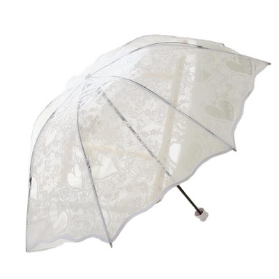 elegant wedding umbrella and parasols popular straight crochet printing umbrella