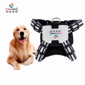 LED Pet Harness Reflective USB Rechargeable Dog Harness Outdoor Walking For Small Medium Large Dog