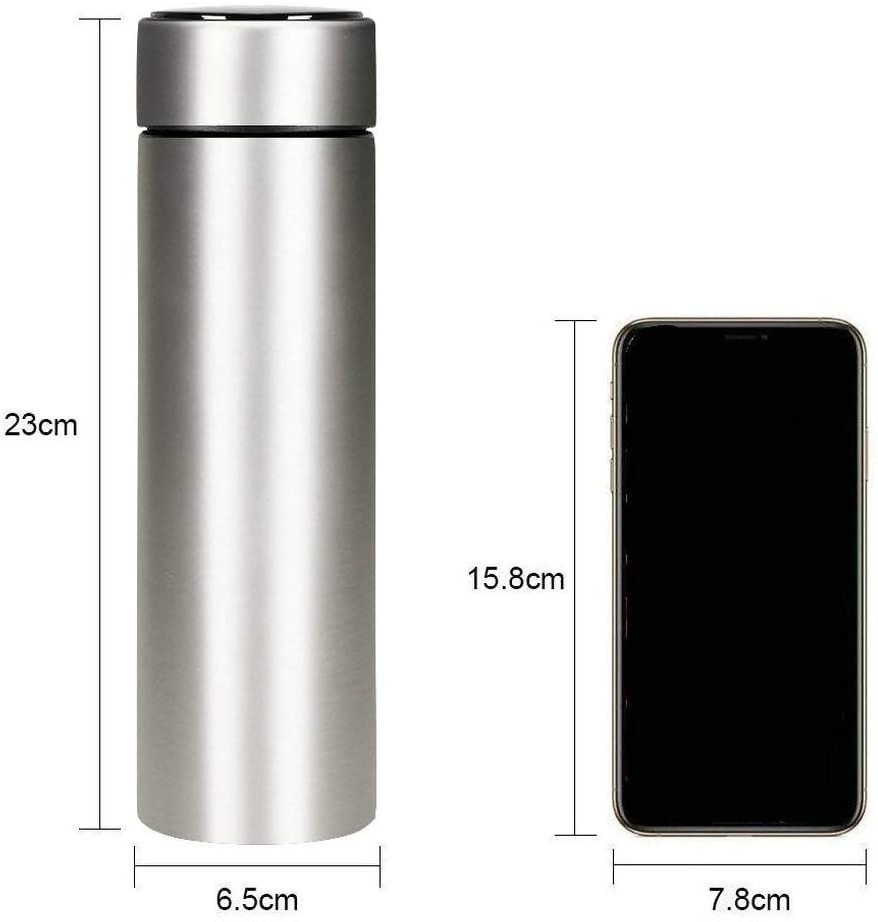 2020 Hot Sale Digital LED Display Smart Reminder Double Wall Stainless Steel Vacuum Flask