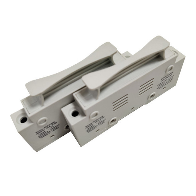 SeanRo wholesale Din Rail Fuse Holder Solar PV DC 1500V 1-30A 30 amp 10*85mm fusibles thermal porcelain fuse with Base Bluetooth