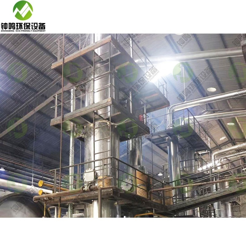 Automatic Recycling System Turn Used Engine Oil Refining into Diesel Machine