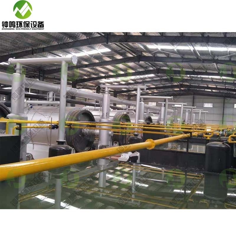 45% Yield Pyrolysis Tire Recycling  to Oil Machine/Plant