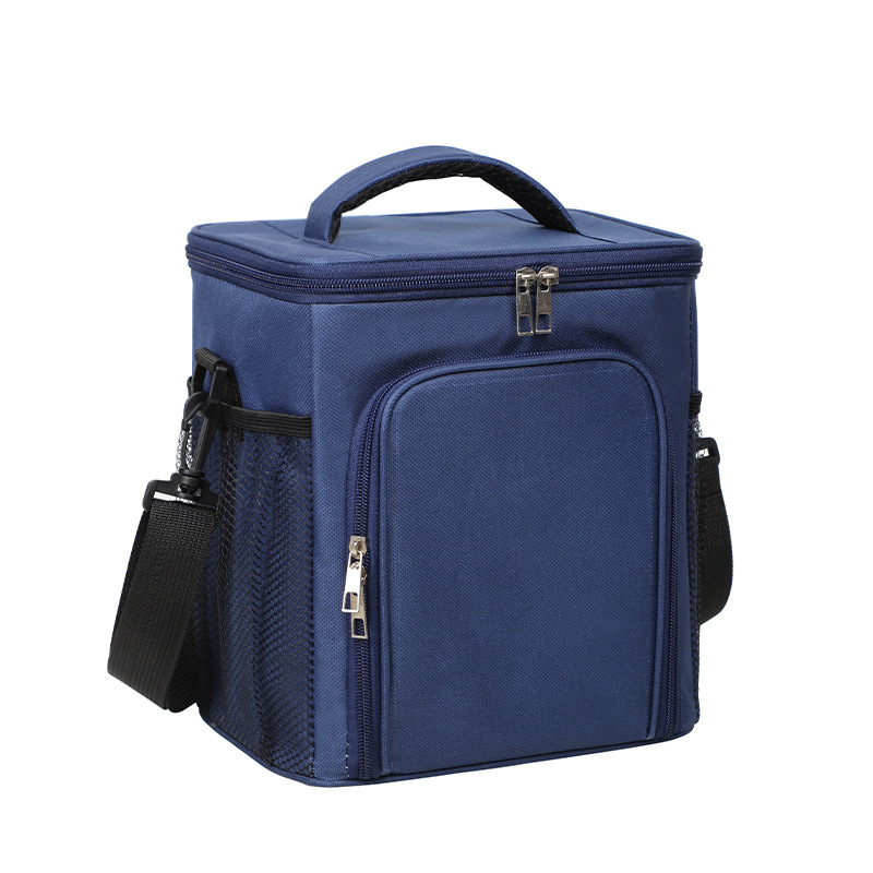 Wholesale Custom Blue Men Retro Oxford Hiking Travel Cooler Bag Backpack Outdoor Waterproof Rucksack Bag