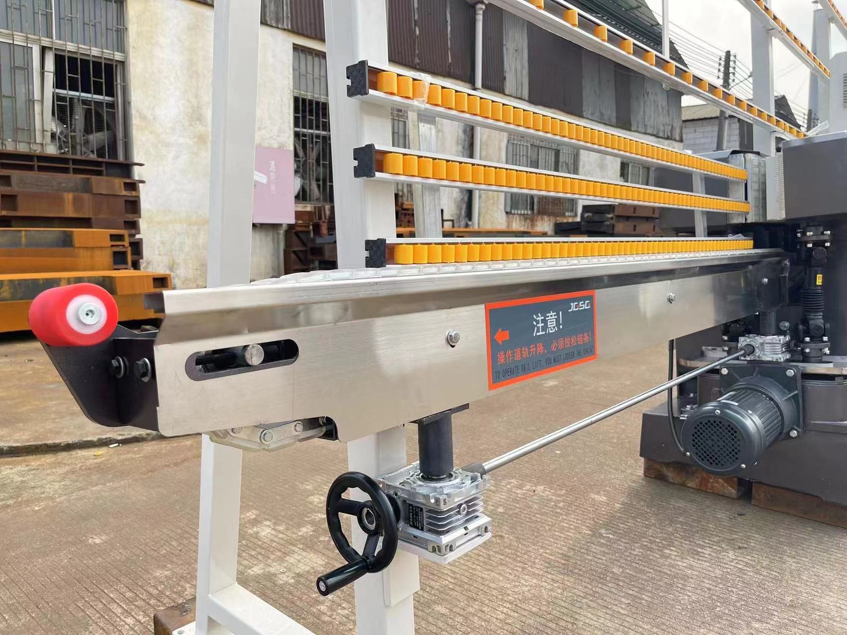 Vertical Glass Straight Line Edging Machine