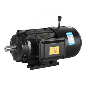 YEJ series 0.55KW-4-pole 0.75HP 50HZ 60HZ 220V 380V 3phase  electric magnetic brake asynchronous motor generator electric motors