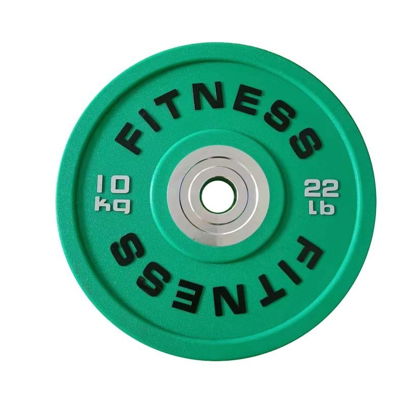 Unisex Tpu Weightlifting Barbell Plates Bumper Weight Plates for Sale