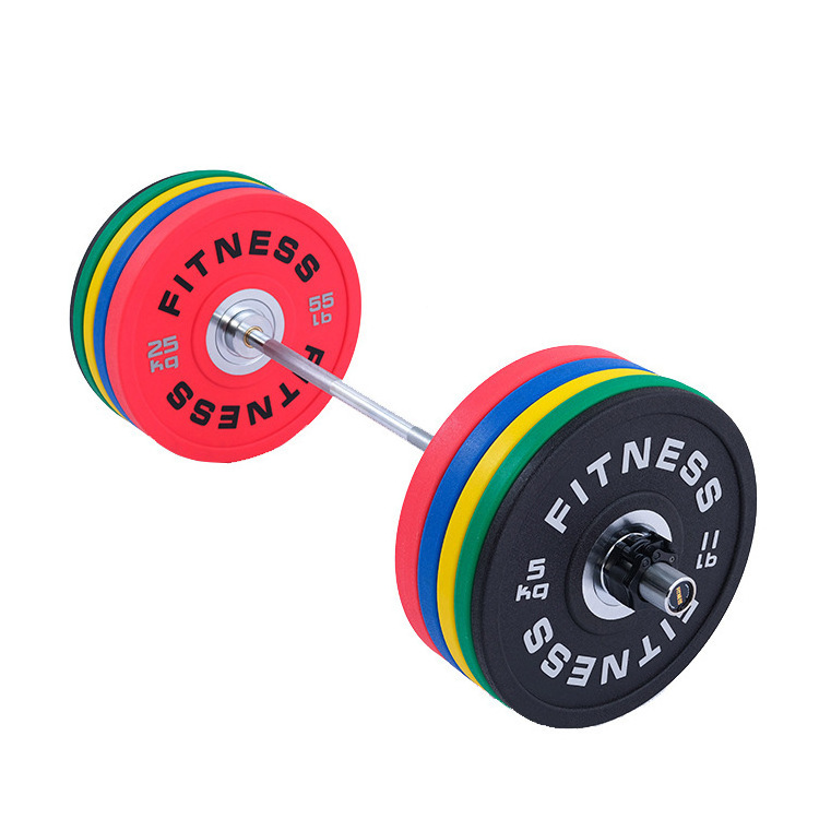 Unisex Tpu Weightlifting Barbell Plates Bumper Weight Plates for Sale