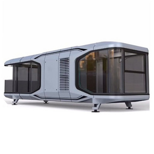 Mobile House Party Tent Outdoor Bar Prefab Office Pod Container House Moving Head Space Capsule House