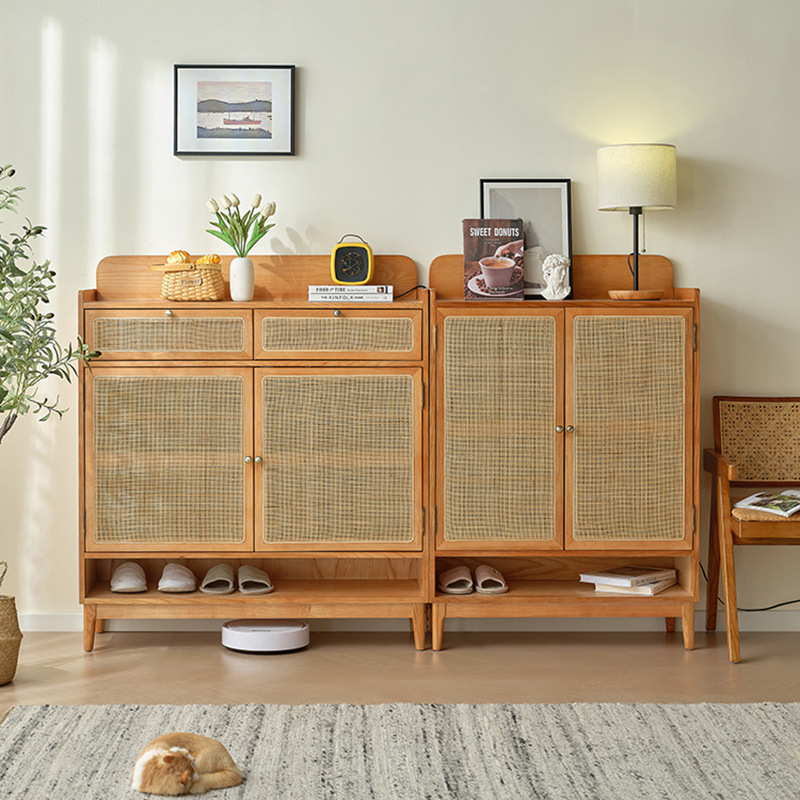 Dreamhause High Quality Living Room Hotel Solid Wood Storage  Cabinet