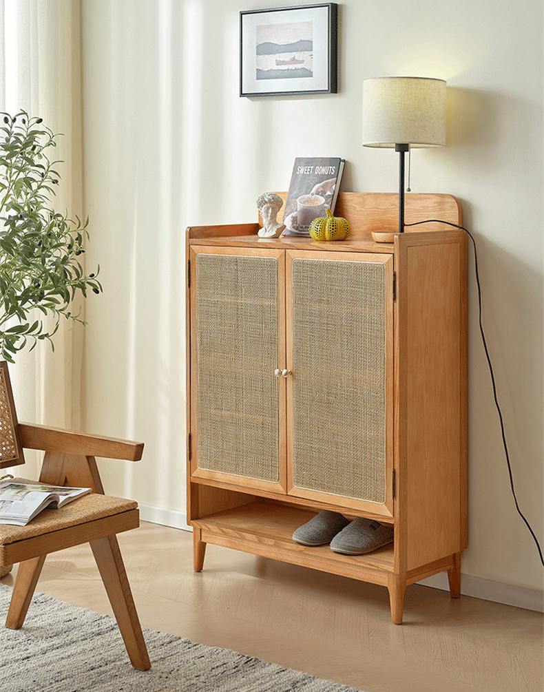 Dreamhause High Quality Living Room Hotel Solid Wood Storage  Cabinet