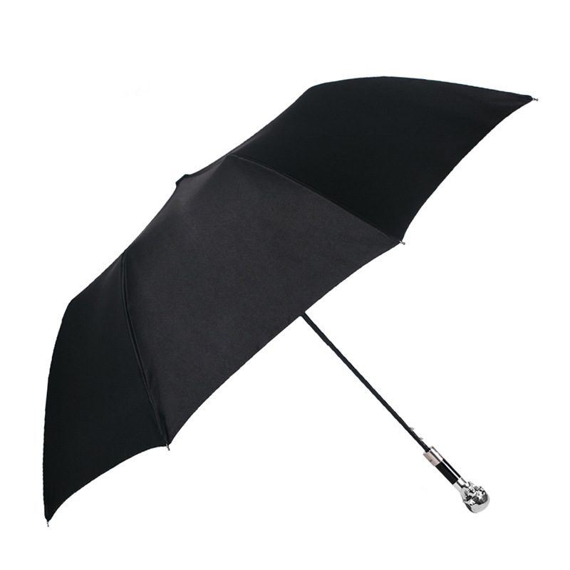 Personalized foreign trade umbrella two-section folding sun protection umbrella customized animal head umbrella