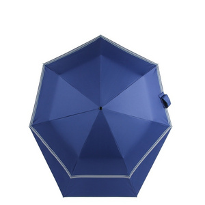 Creative multi-function umbrella 3-section folding umbrella sunny and rainy dual-use student backpack umbrella