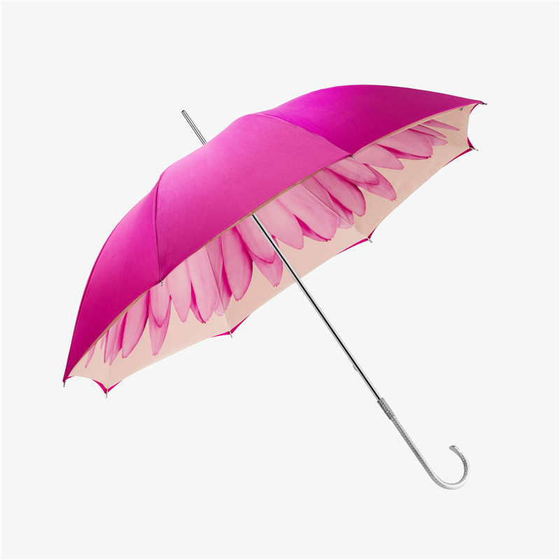 Custom Printing Factory Direct Sales Double-layer Umbrella LOGO Advertising Umbrella High-end Gift Umbrella Luxury Iron Alloy