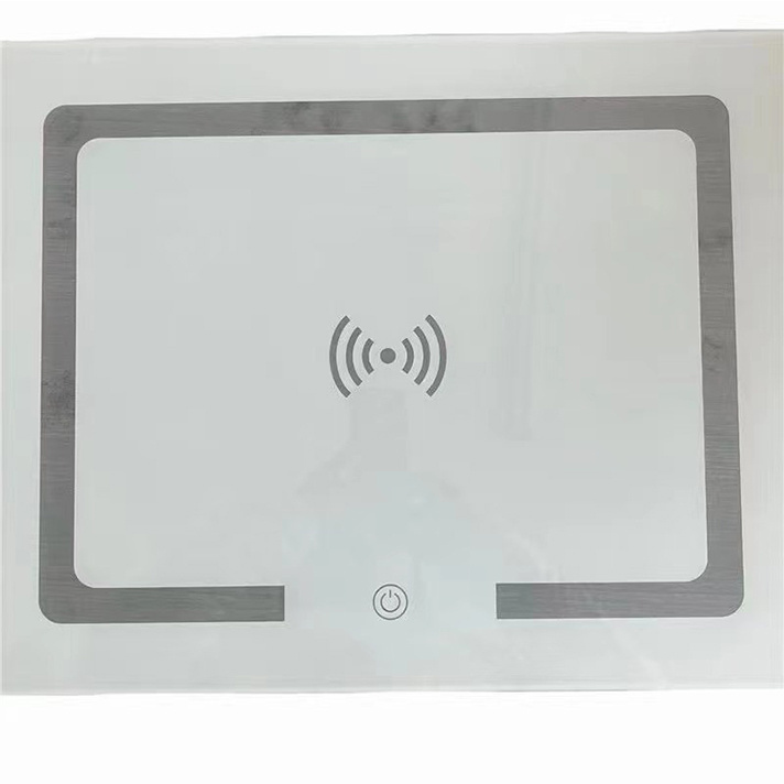 Touch screen face recognition glass switch silk screen digital button Glass panel with silk screen printing