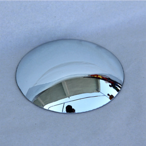 300mm diameter round convex mirror glass with aluminum or chrome coating