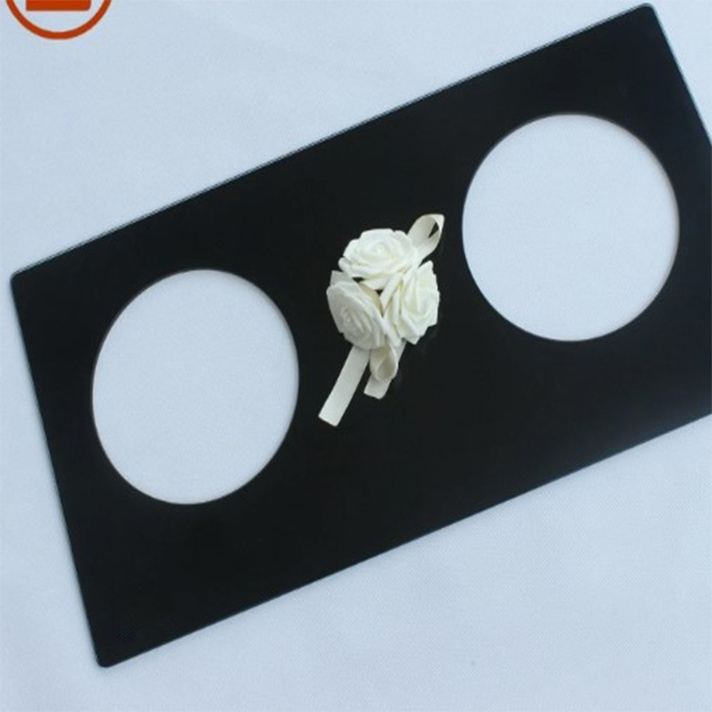 High Temperature Heat Resistant Black Ceramic Glass For Cooktop Covers Induction Cooker Parts Induction Plate