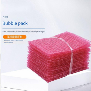 Pe Clear Foam Bags Envelopes Gift Wrap Package Cushioning Covers Wholesale Shockproof Packing Bag Express Bubble Bag Poly Bubble