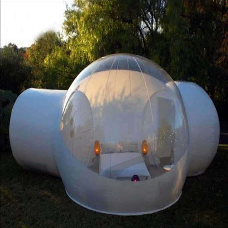 Inflatable House Transparent Tent Outdoor Windproof Tent Bubble House Rainproof Camping Tent