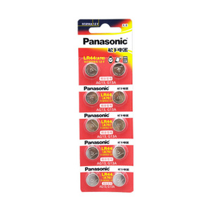 Panasonic LR44 AG13 A76 357 LR1154 SR44 1.5V Alkaline Batteries For Caliper pedometer thermometer