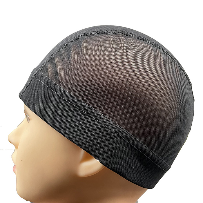 YM-0003 hair extension  Woven wig human hair wig Swimming cap dome mesh cap