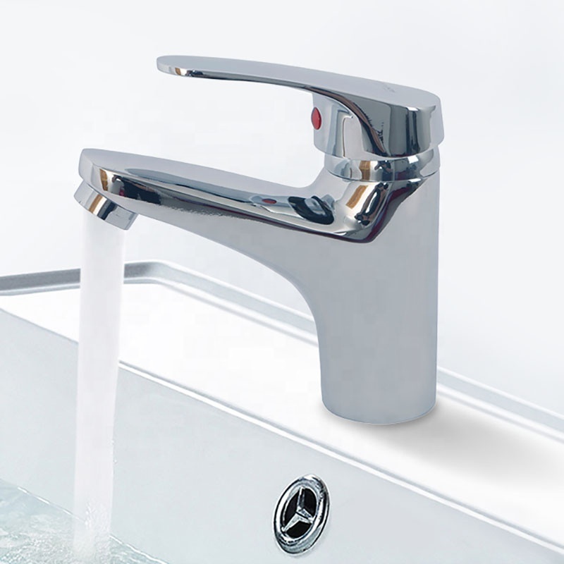 OEM ODM Wholesale Custom Modern Style Faucet Zinc Single Lever Faucet Basin Mixer Tap For Bathroom