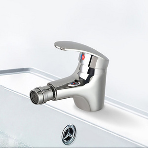 ITALOMIX New Deck Mounted Ceramic Valve Single Handle Toilet Water Tap Zinc Sanitary Bidet Faucet