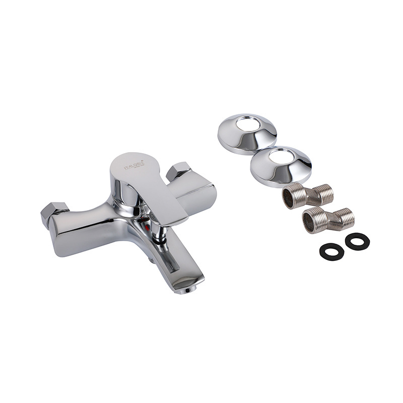 ITALOMIX Zinc Modern Wall Exposed Bath Shower Faucet