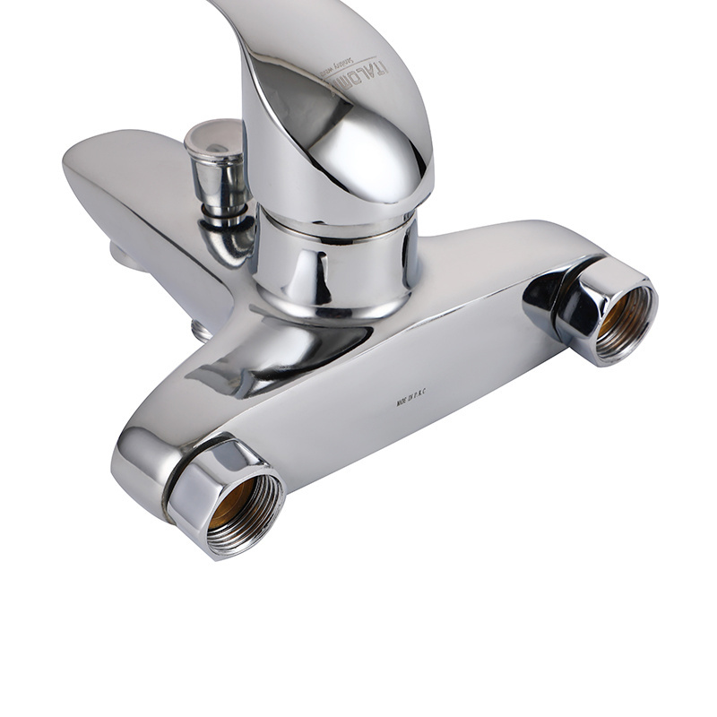 ITALOMIX Zinc Alloy Electroplating Hot Cold Water Mixer Bathroom Fixtures Shower Faucets And Valves