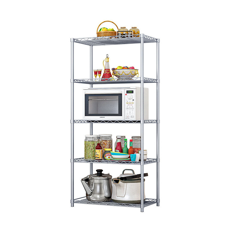 Adjustable Metal Rack Wire Shelving Unit Shelves STORAGe SHELF Pantry Closet Kitchen Laundry Storage Shelf