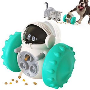 Wholesale Hot Sales Fun IQ Treat Interactive Pet Toy Playing Food Dispensing Ball Indoor Outdoor For Dogs and Cats