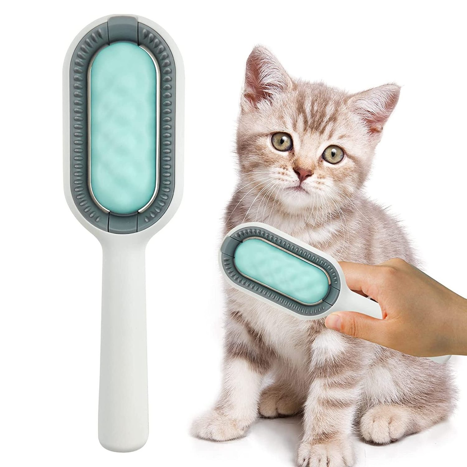 Pet Massage Comb Cleaning Slicker Hair Removal Animal Cat Dog Comb Pet Grooming Brush