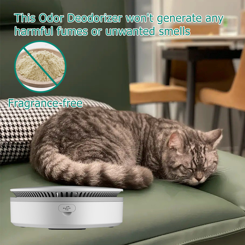 Factory direct selling  smart pet odor eliminator cat litter box odor eliminator