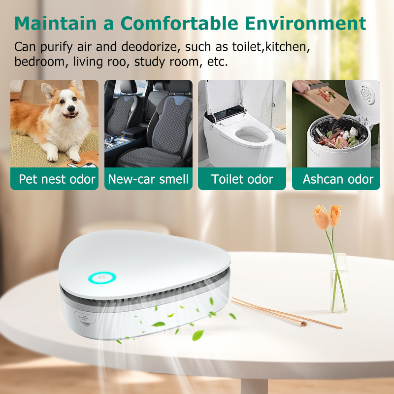 Factory direct selling  smart pet odor eliminator cat litter box odor eliminator