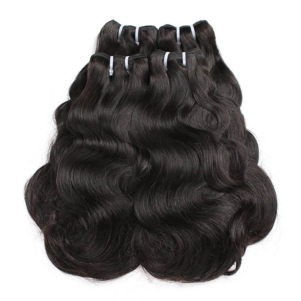 14A Grade Top Quality Super Double Drawn Raw Virgin Cuticle Aligned Human Hair Weave Bundles Vietnamese Bone Straight Hair