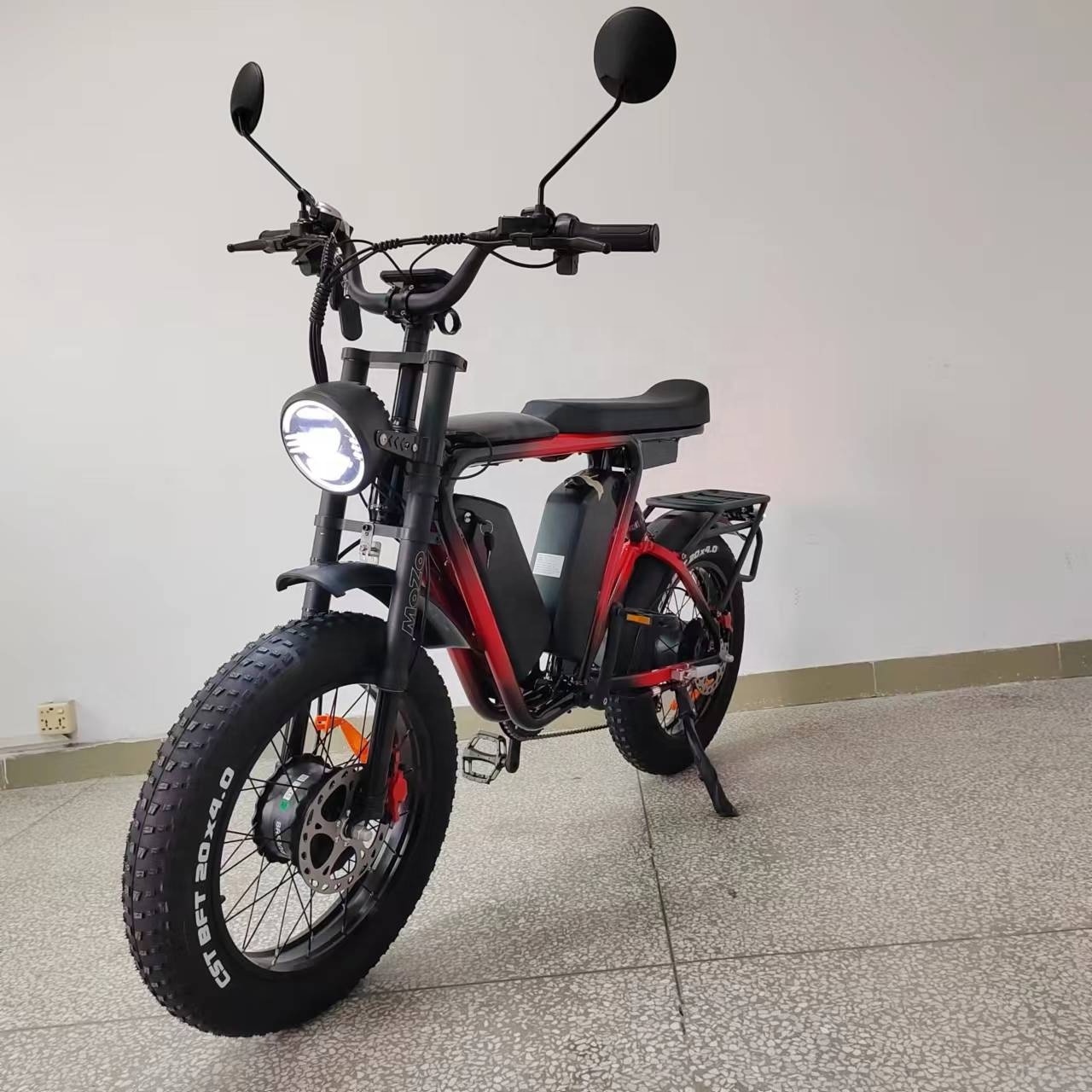 52V Electric Bike Bafang Motor 44ah Yolin Dual Battery Ebike 60kmh Fast Electric Bike Dual Motor Dual Battery 2000 Watt