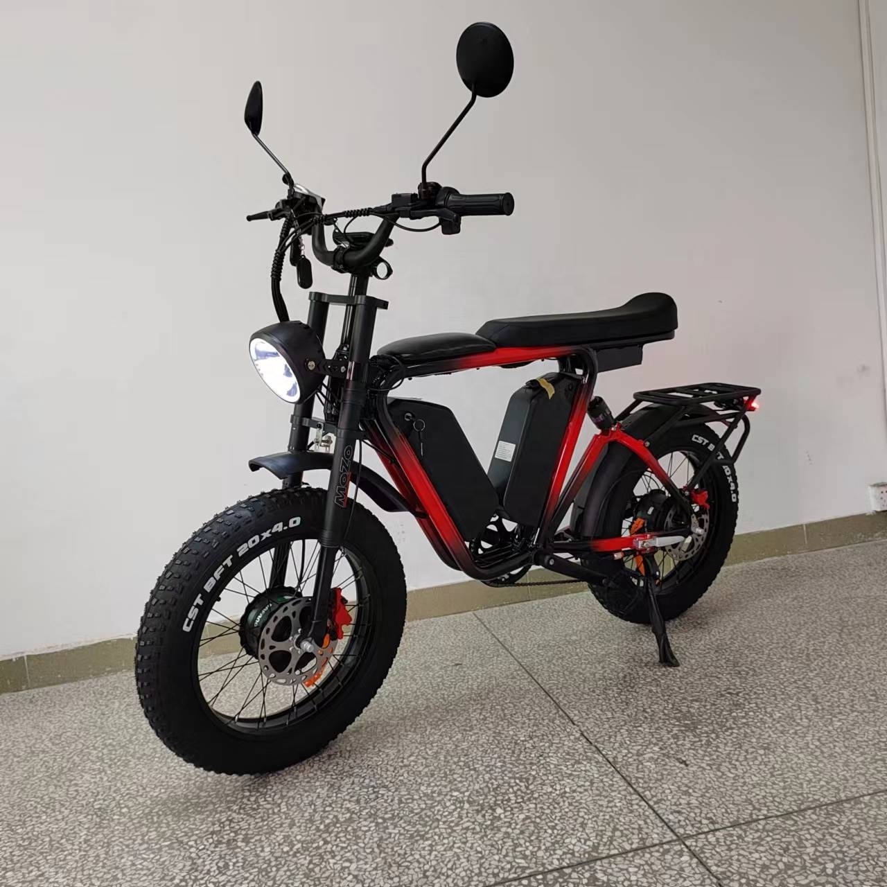 52V Electric Bike Bafang Motor 44ah Yolin Dual Battery Ebike 60kmh Fast Electric Bike Dual Motor Dual Battery 2000 Watt