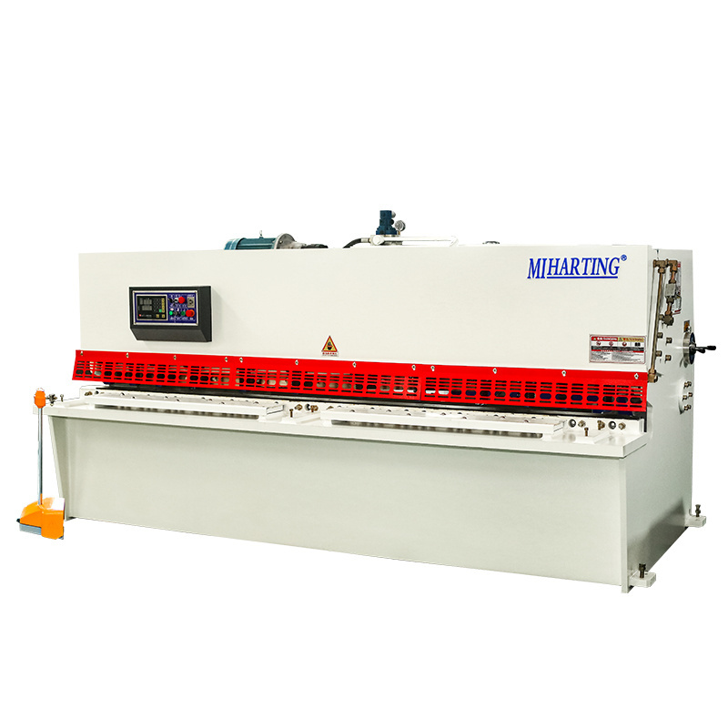 NC hydraulic shearing machine QC12K swing beam shearing factory price