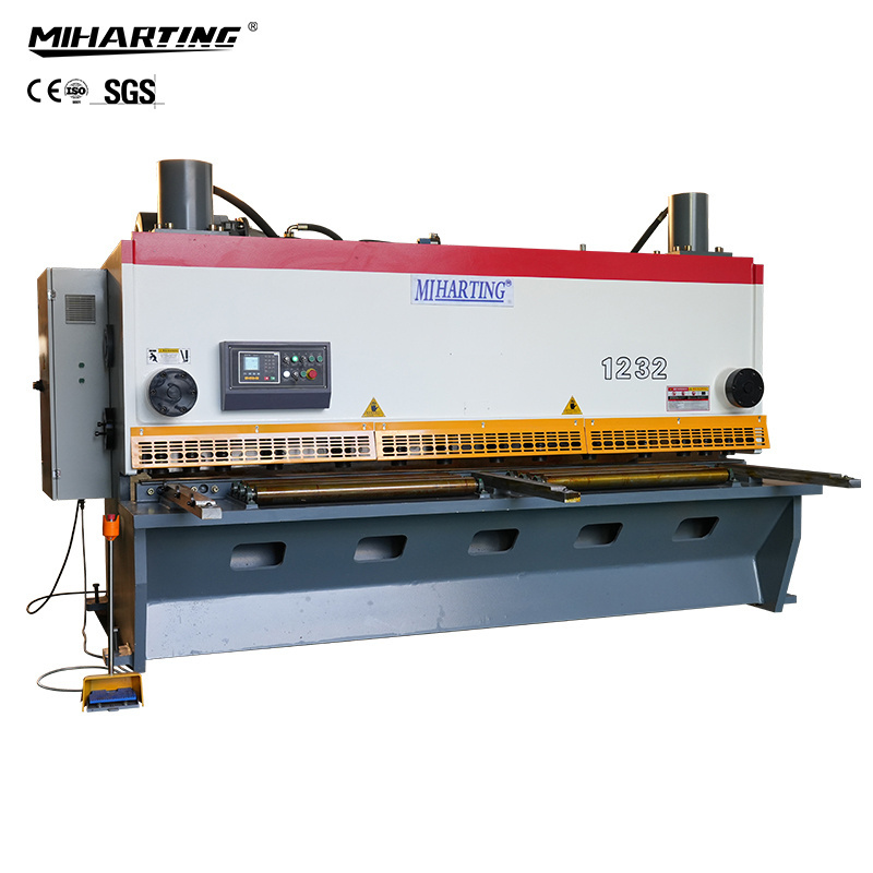 CNC hydraulic shearing machine sheet metal manual electric shearing cutting machine made in China