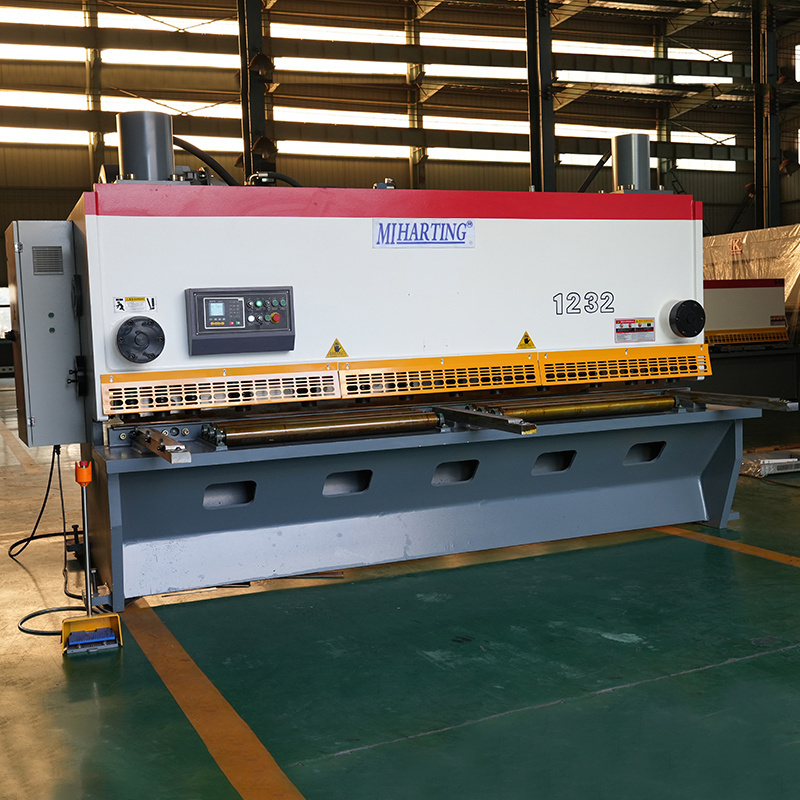 Cnc Hydraulic Guillotine Cutting Shearing Machine for 8mm 10mm 12mm 16mm 20mm thick aluminum metal  plate