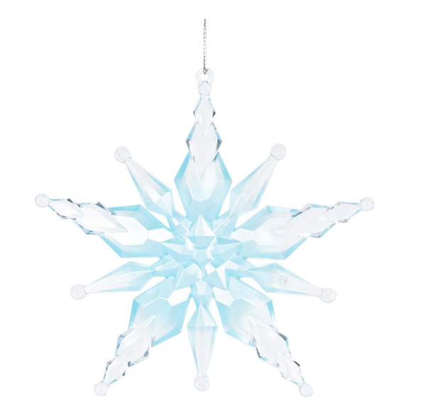 NOXINDA Christmas Party Decoration Snowflake Design Festive Hanging Ornament Tapping on Window Outdoor Decoration