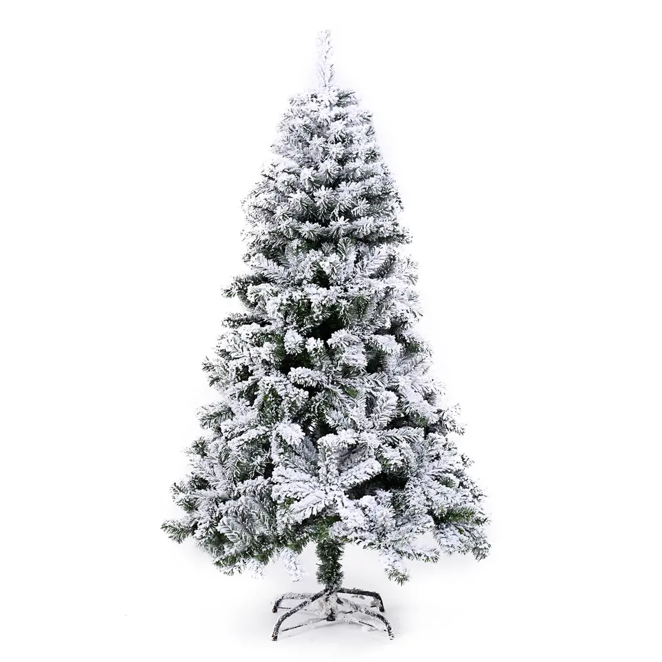 2023 Hot Selling 1.5/1.8/2.1m PVC Encryption Pink White Blue Green Artificial Christmas Tree Decoration For Christmas Party