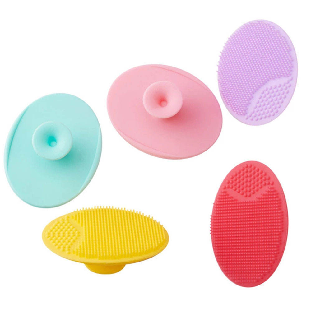 Wholesale Hot Sale Silicone Beauty Cleansing Cleansing Brush Baby Shampoo Bath Brush Silicone Face Washing Brush