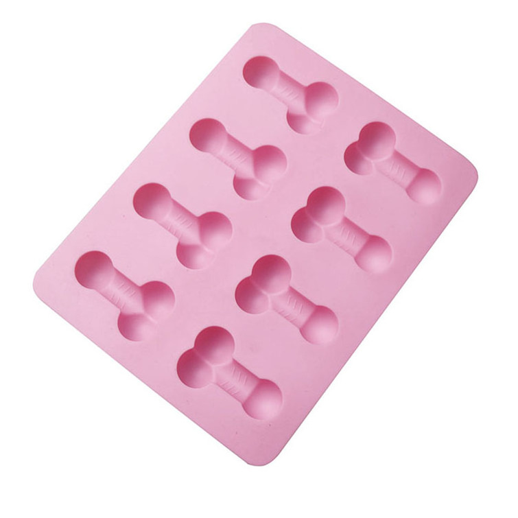 Lovely Penis Silicone Cake Mold Dick Ice Cube Tray Chocolate Candy Molds Baking Cake Decorating Tools