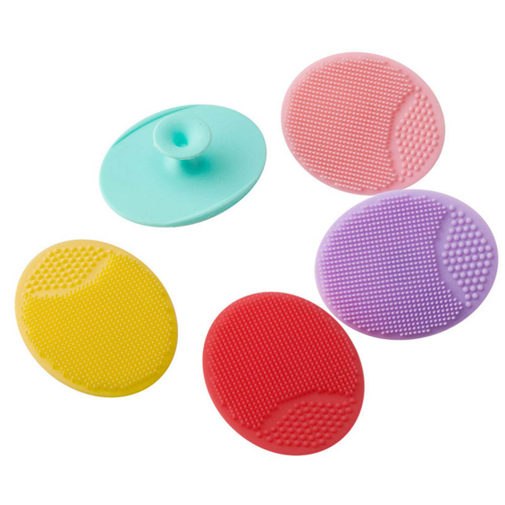 Wholesale Hot Sale Silicone Beauty Cleansing Cleansing Brush Baby Shampoo Bath Brush Silicone Face Washing Brush