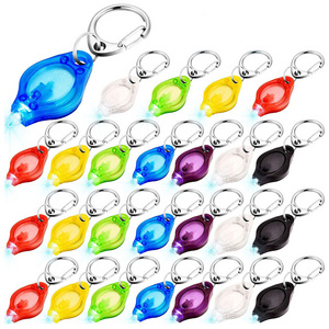 Led Keychain Mini Flashlight Bright Led Key Chain Torch With Hook Mini Led Flashlight For Camping Outdoor Equipment Dog Light